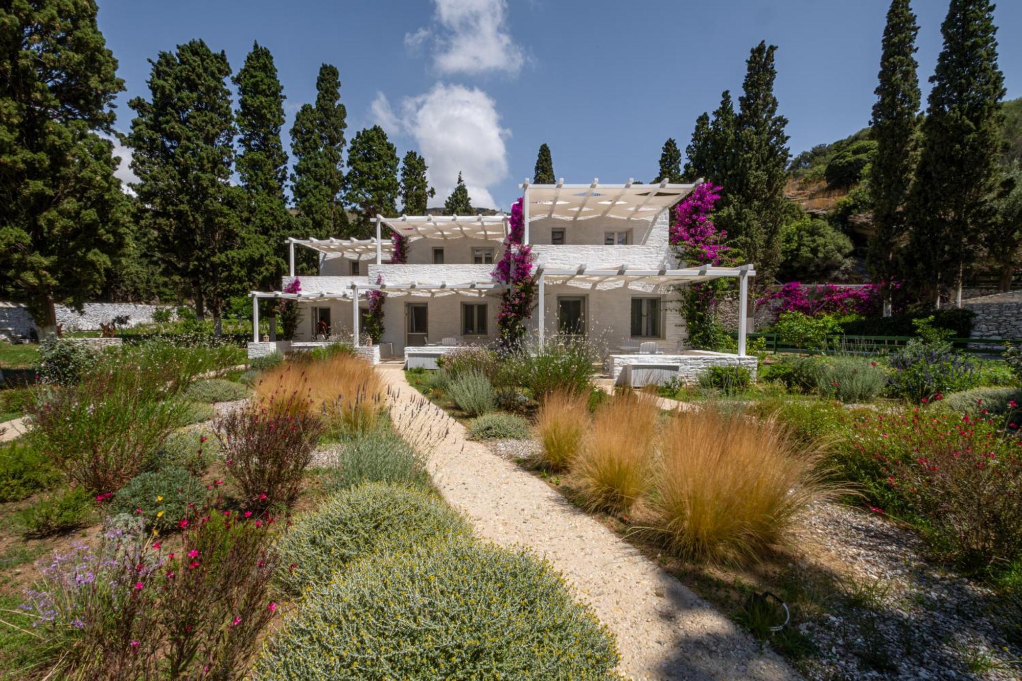 Micra Anglia Boutique Hotel & Spa Ándros Buitenkant foto