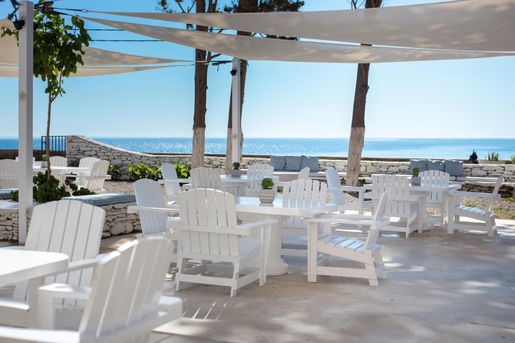 Micra Anglia Boutique Hotel & Spa Ándros Buitenkant foto